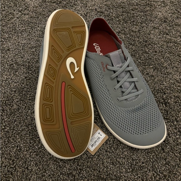 OluKai shoe NWT size 9  Moku Pae style. Poi/red ochre color way. - Picture 2 of 3